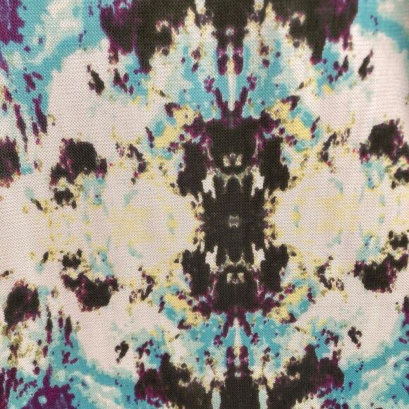 Rampage Women's Green Mesh Faux Wrap Dress Size L Y2K 90’s Colors Mall Vibes‎ - Picture 11 of 11